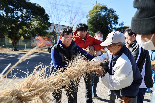 準備をする参加者