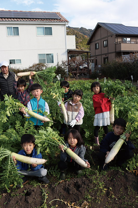 子どもたちは楽しいひと時を過ごしました